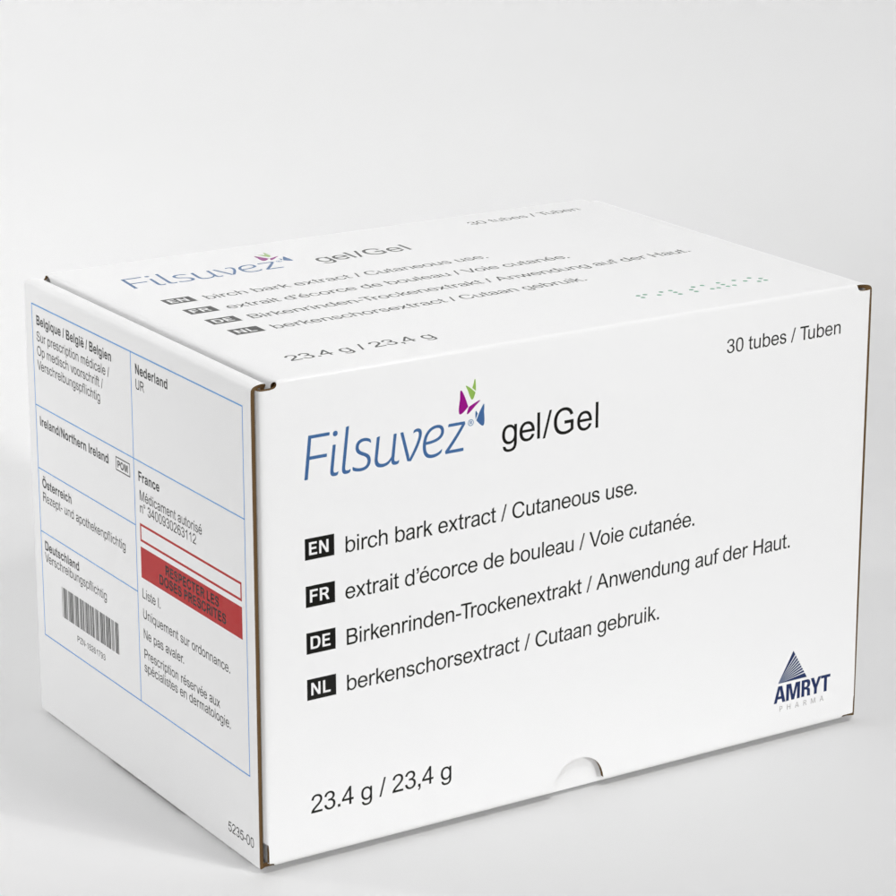 FDA 批准 Filsuvez（birch triterpenes）外用凝胶用于治疗牛皮癣表皮松解症