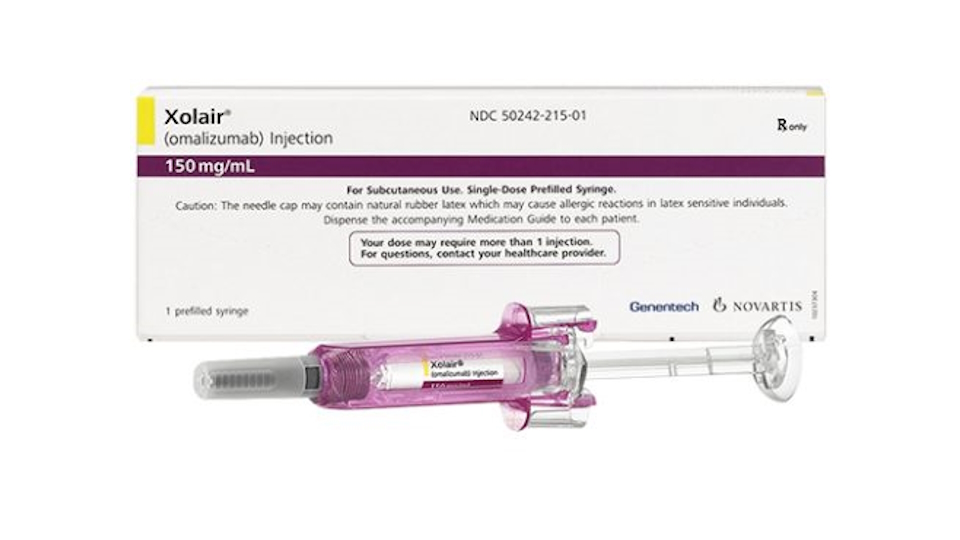 扩大使用范围丨Xolair获批用于预防过敏反应
